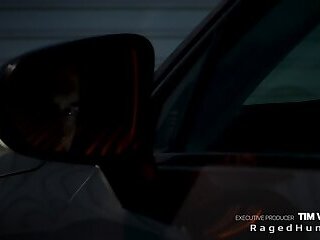 In an abandoned garage driver Derek Kage fucks client Paul Wagner